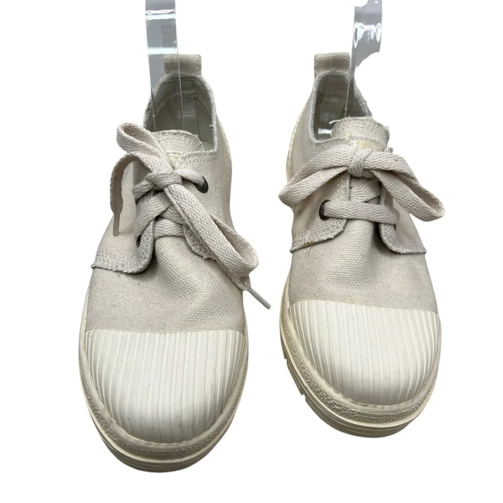 Boks by‎ Reebok Women's Beige Canvas Sneakers 7.5